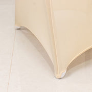 Spandex Stretchable Banquet Chair Cover with Silver Rhinestone Buckled