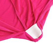 Spandex Stretchable Folding Chair Cover with Silver Rhinestone Buckled