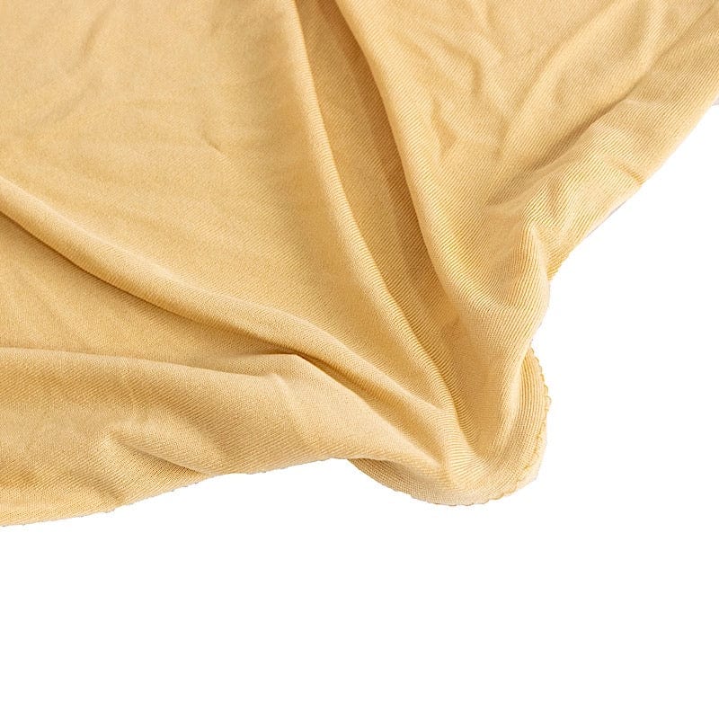 Spandex Stretchable Folding Chair Cover with Silver Rhinestone Buckled