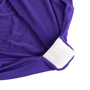 Spandex Stretchable Folding Chair Cover with Silver Rhinestone Buckled