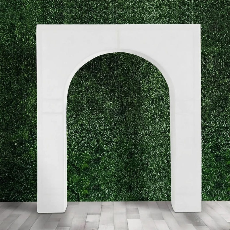 Spandex Wedding Arch Cover for 7 ft Arc de Triomphe Stand
