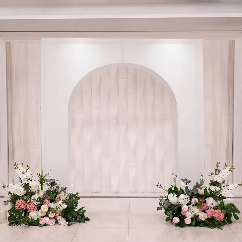 Spandex Wedding Arch Cover for 7 ft Arc de Triomphe Stand