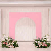 Spandex Wedding Arch Cover for 7 ft Arc de Triomphe Stand