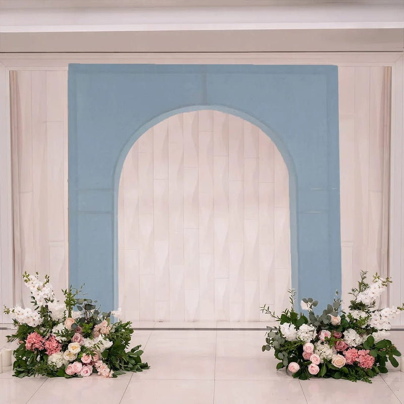 Spandex Wedding Arch Cover for 7 ft Arc de Triomphe Stand