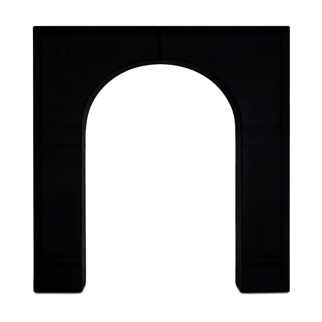 Spandex Wedding Arch Cover for 7 ft Arc de Triomphe Stand BKDP_STND_TRIOM_SPX_6_BLK