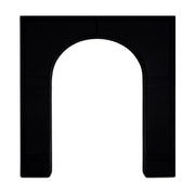 Spandex Wedding Arch Cover for 7 ft Arc de Triomphe Stand BKDP_STND_TRIOM_SPX_6_BLK