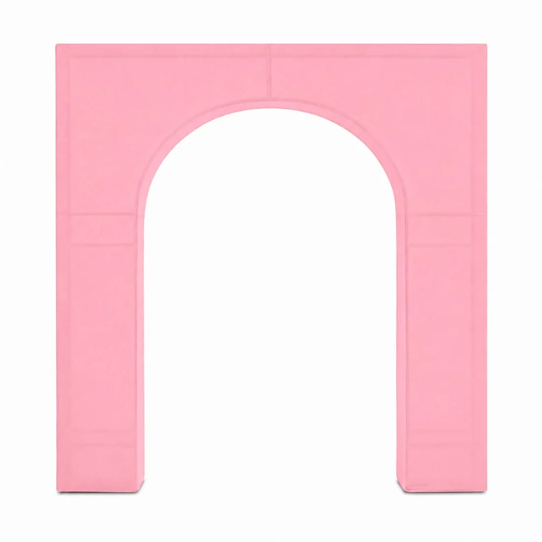 Spandex Wedding Arch Cover for 7 ft Arc de Triomphe Stand BKDP_STND_TRIOM_SPX_6_PINK