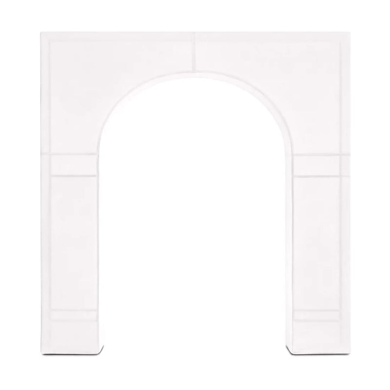 Spandex Wedding Arch Cover for 7 ft Arc de Triomphe Stand BKDP_STND_TRIOM_SPX_6_WHT