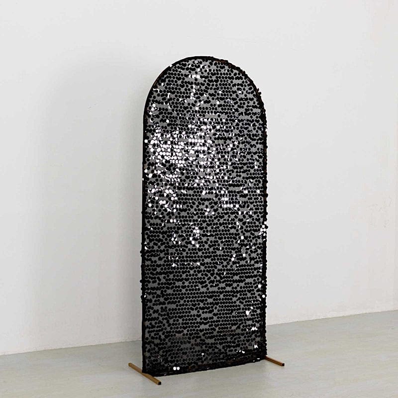 Sparkly Big Payette Sequin Fitted Chiara Backdrop Stand Cover