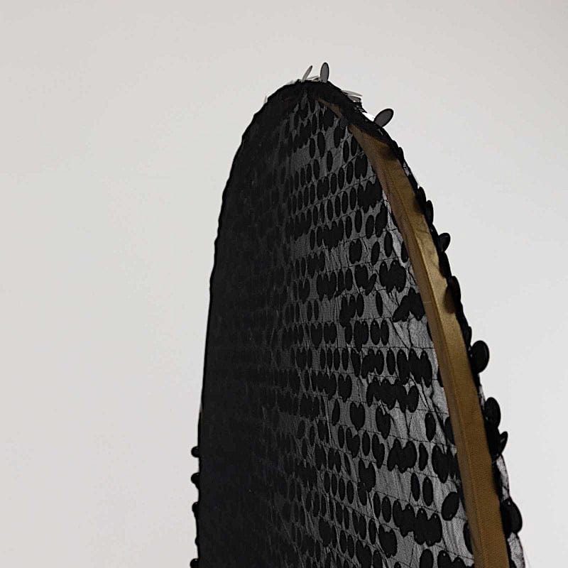 Sparkly Big Payette Sequin Fitted Chiara Backdrop Stand Cover