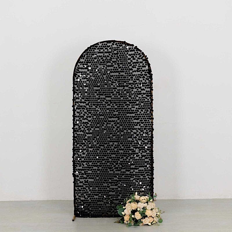 Sparkly Big Payette Sequin Fitted Chiara Backdrop Stand Cover