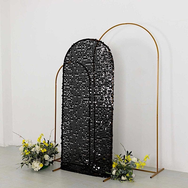 Sparkly Big Payette Sequin Fitted Chiara Backdrop Stand Cover