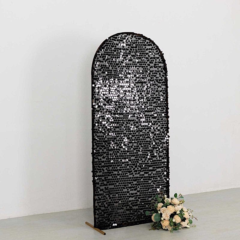 Sparkly Big Payette Sequin Fitted Chiara Backdrop Stand Cover