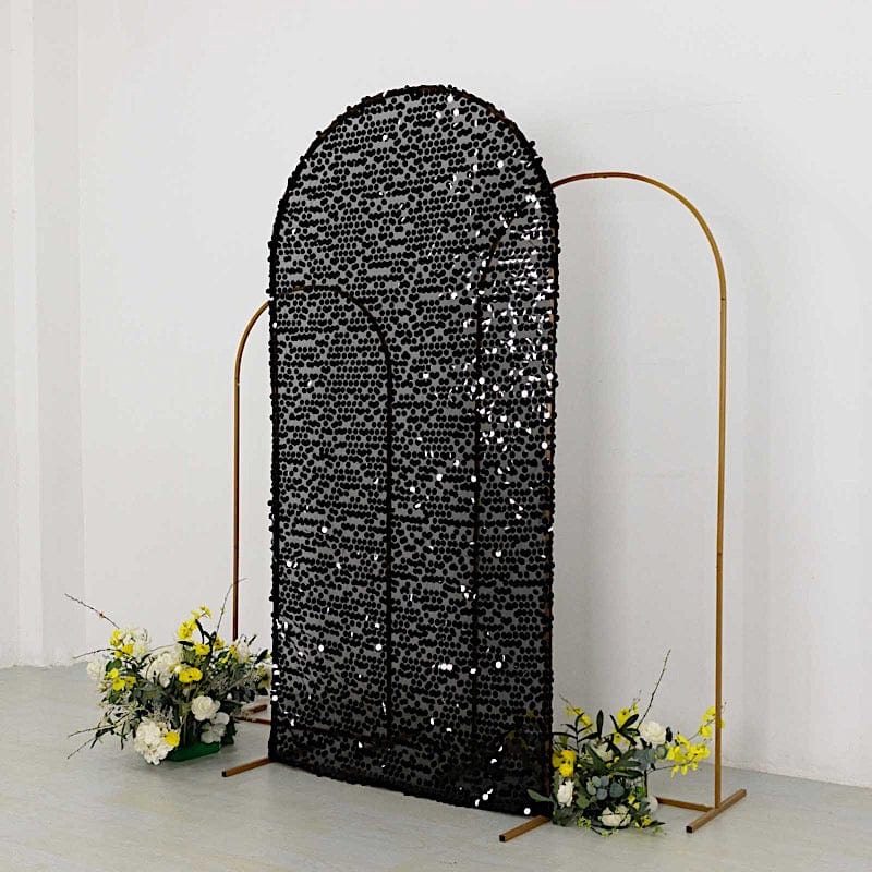 Sparkly Big Payette Sequin Fitted Chiara Backdrop Stand Cover
