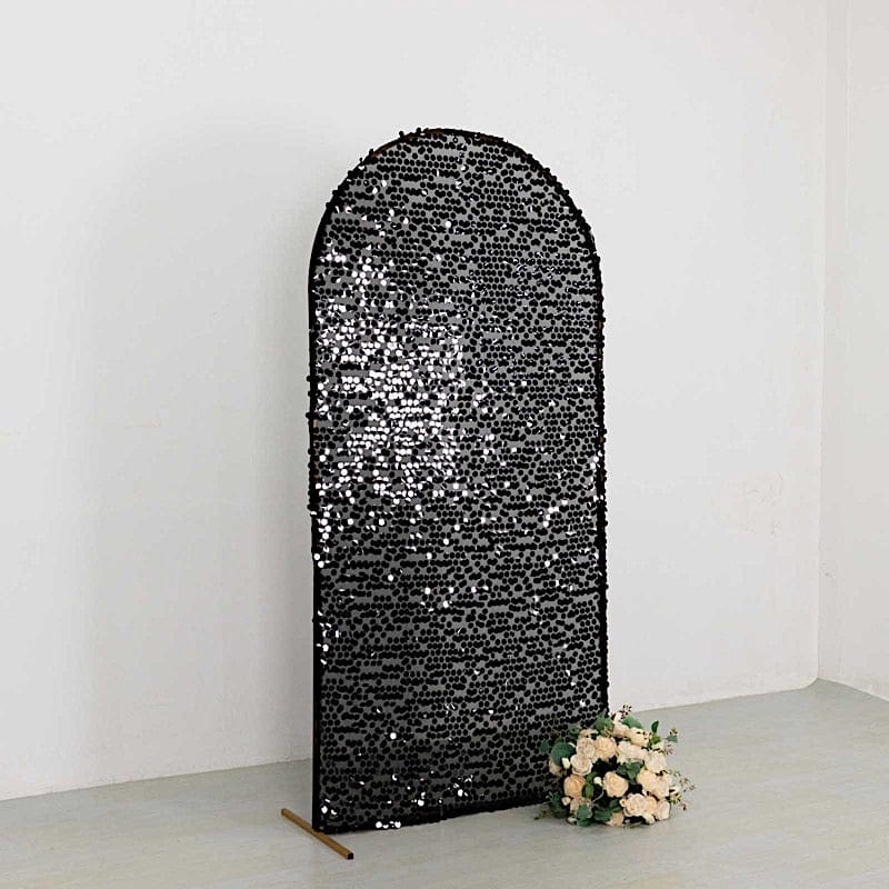 Sparkly Big Payette Sequin Fitted Chiara Backdrop Stand Cover