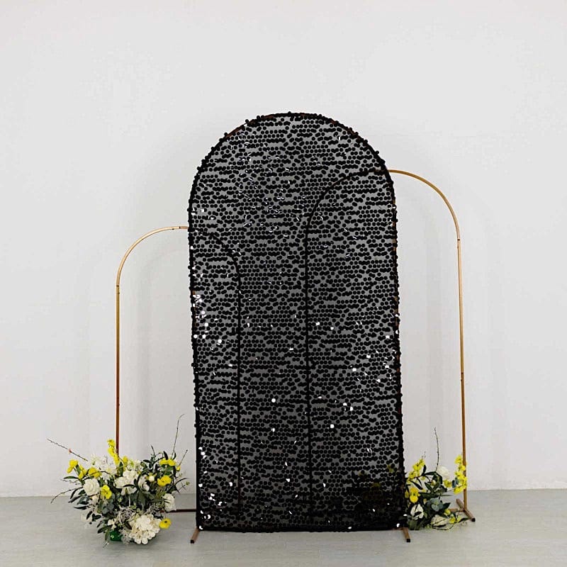 Sparkly Big Payette Sequin Fitted Chiara Backdrop Stand Cover