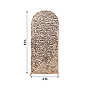 Sparkly Big Payette Sequin Fitted Chiara Backdrop Stand Cover