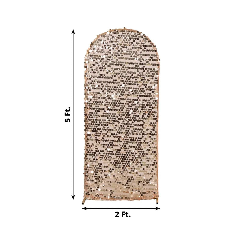 Sparkly Big Payette Sequin Fitted Chiara Backdrop Stand Cover