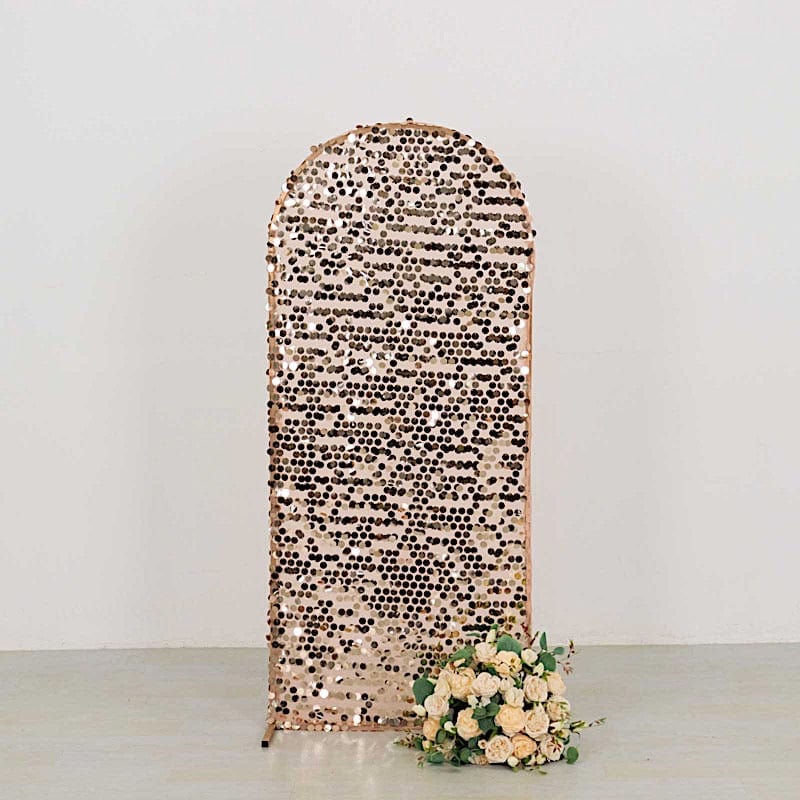 Sparkly Big Payette Sequin Fitted Chiara Backdrop Stand Cover