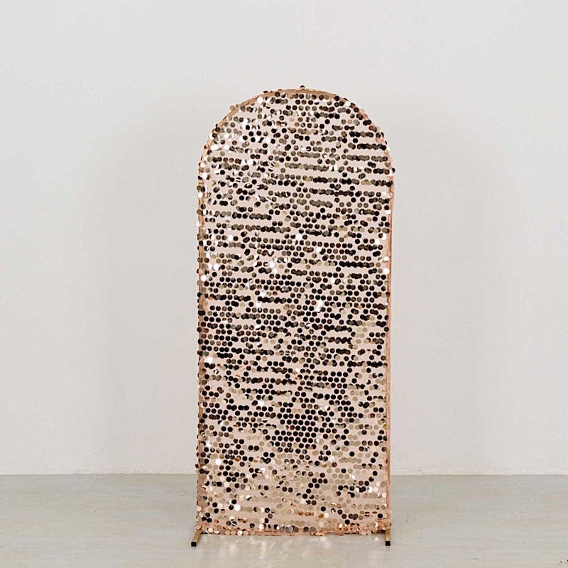 Sparkly Big Payette Sequin Fitted Chiara Backdrop Stand Cover