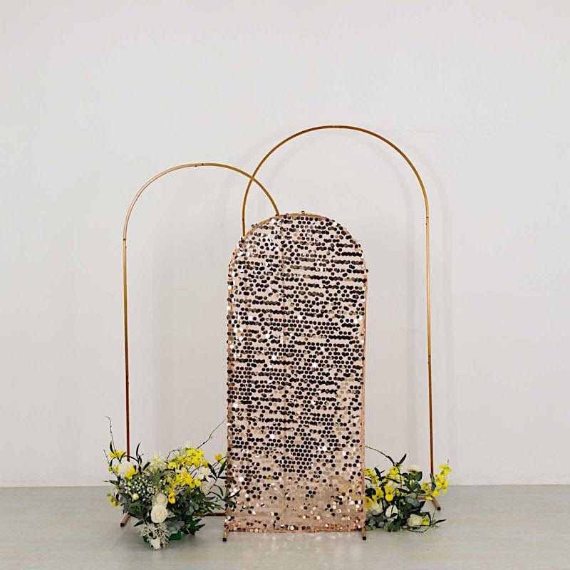 Sparkly Big Payette Sequin Fitted Chiara Backdrop Stand Cover