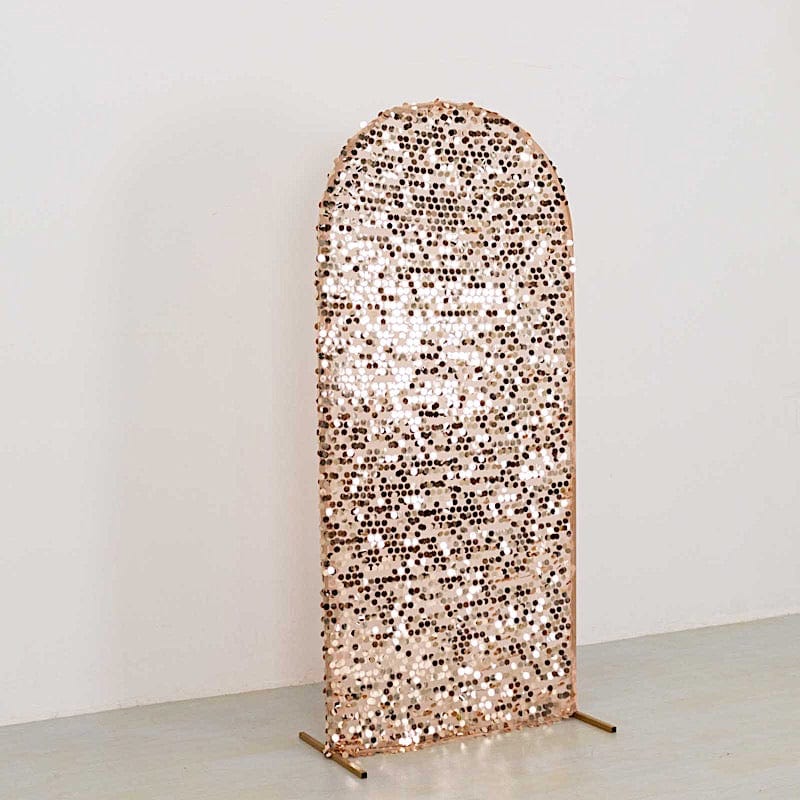 Sparkly Big Payette Sequin Fitted Chiara Backdrop Stand Cover