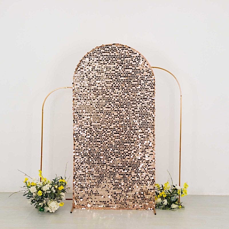 Sparkly Big Payette Sequin Fitted Chiara Backdrop Stand Cover