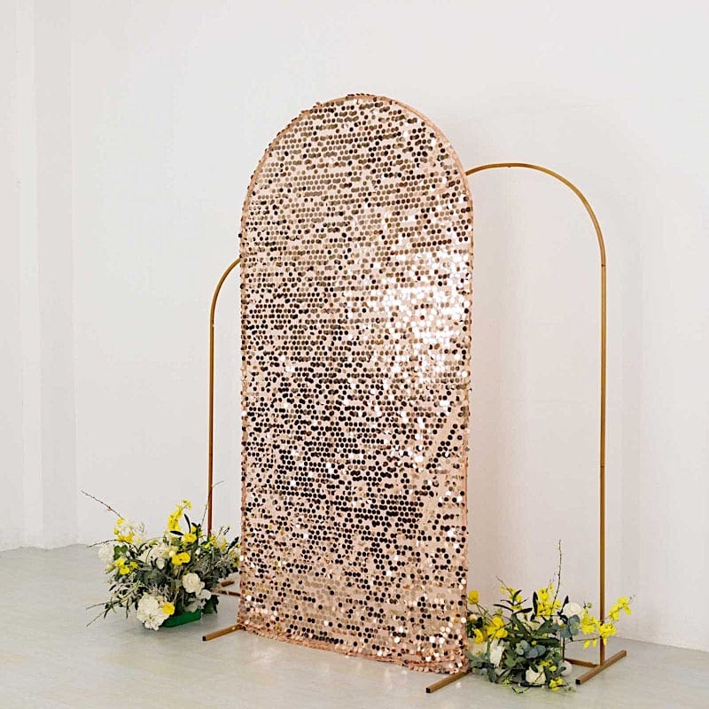 Sparkly Big Payette Sequin Fitted Chiara Backdrop Stand Cover