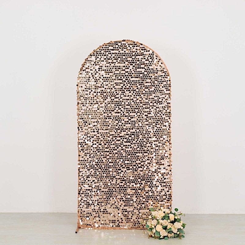 Sparkly Big Payette Sequin Fitted Chiara Backdrop Stand Cover