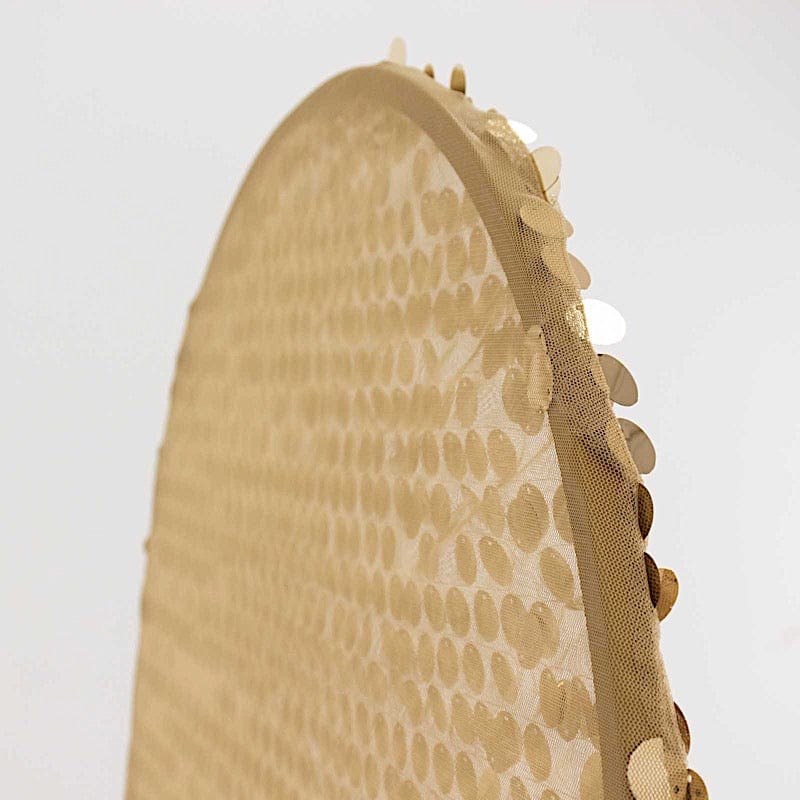 Sparkly Big Payette Sequin Fitted Chiara Backdrop Stand Cover