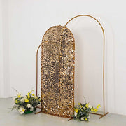 Sparkly Big Payette Sequin Fitted Chiara Backdrop Stand Cover
