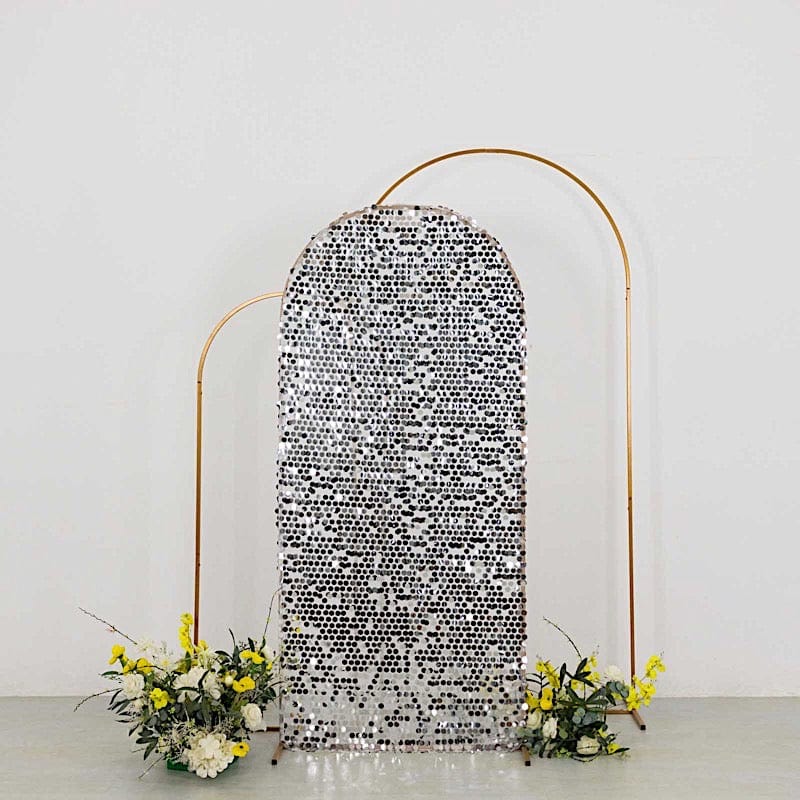 Sparkly Big Payette Sequin Fitted Chiara Backdrop Stand Cover