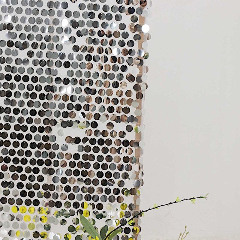 Sparkly Big Payette Sequin Fitted Chiara Backdrop Stand Cover