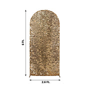 Sparkly Big Payette Sequin Fitted Chiara Backdrop Stand Cover