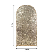 Sparkly Big Payette Sequin Fitted Chiara Backdrop Stand Cover