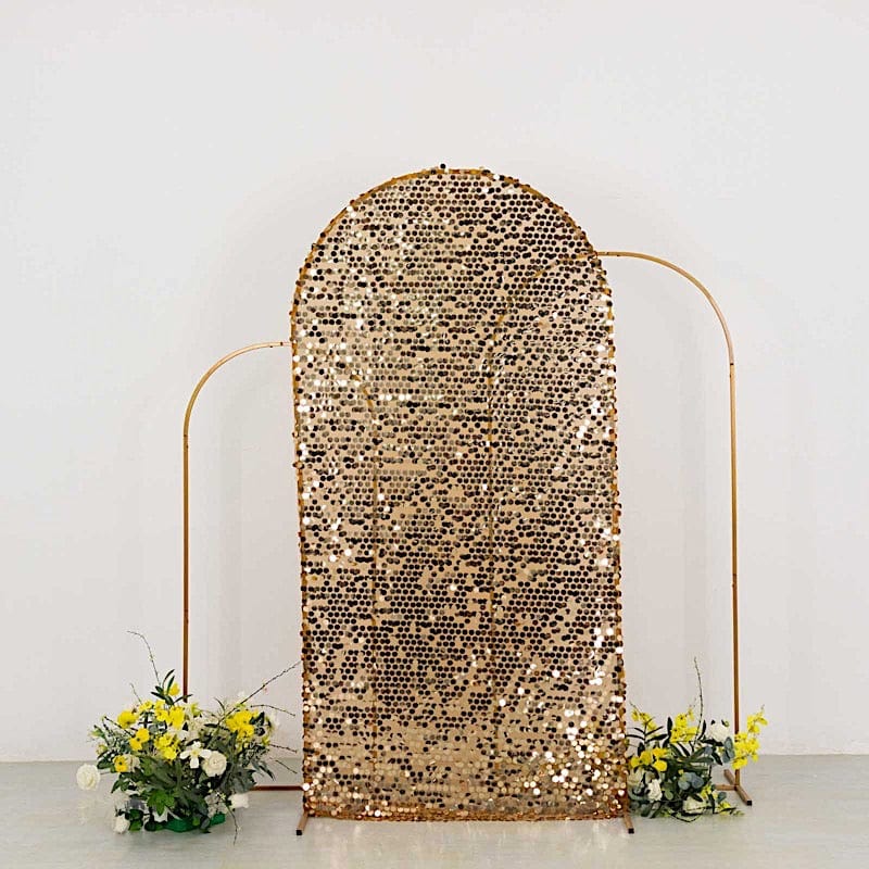Sparkly Big Payette Sequin Fitted Chiara Backdrop Stand Cover