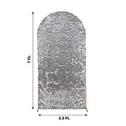 Sparkly Big Payette Sequin Fitted Chiara Backdrop Stand Cover