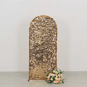 Sparkly Big Payette Sequin Fitted Chiara Backdrop Stand Cover