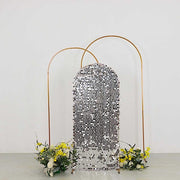Sparkly Big Payette Sequin Fitted Chiara Backdrop Stand Cover