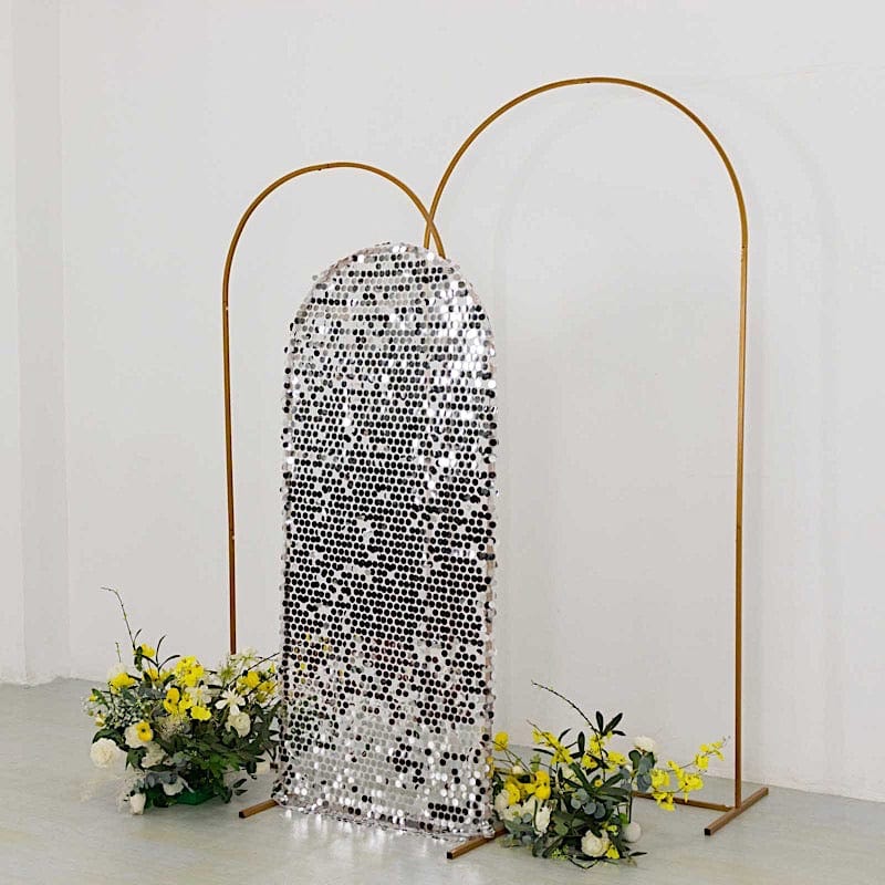 Sparkly Big Payette Sequin Fitted Chiara Backdrop Stand Cover