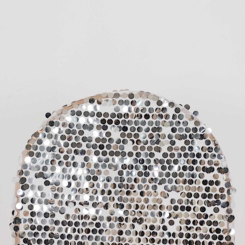 Sparkly Big Payette Sequin Fitted Chiara Backdrop Stand Cover