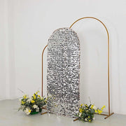 Sparkly Big Payette Sequin Fitted Chiara Backdrop Stand Cover