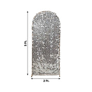 Sparkly Big Payette Sequin Fitted Chiara Backdrop Stand Cover