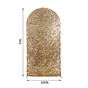 Sparkly Big Payette Sequin Fitted Chiara Backdrop Stand Cover