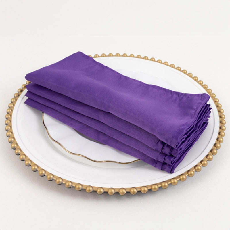 5 Lamour Satin Napkins