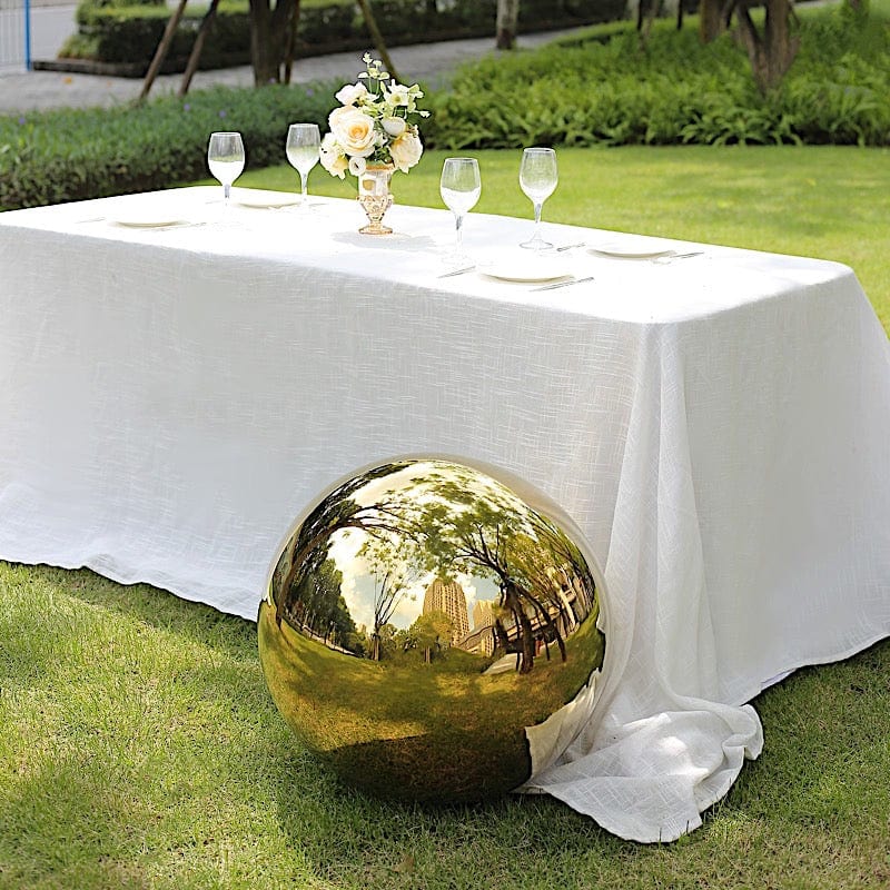 Stainless Steel Gazing Globe Reflective Mirror Ball