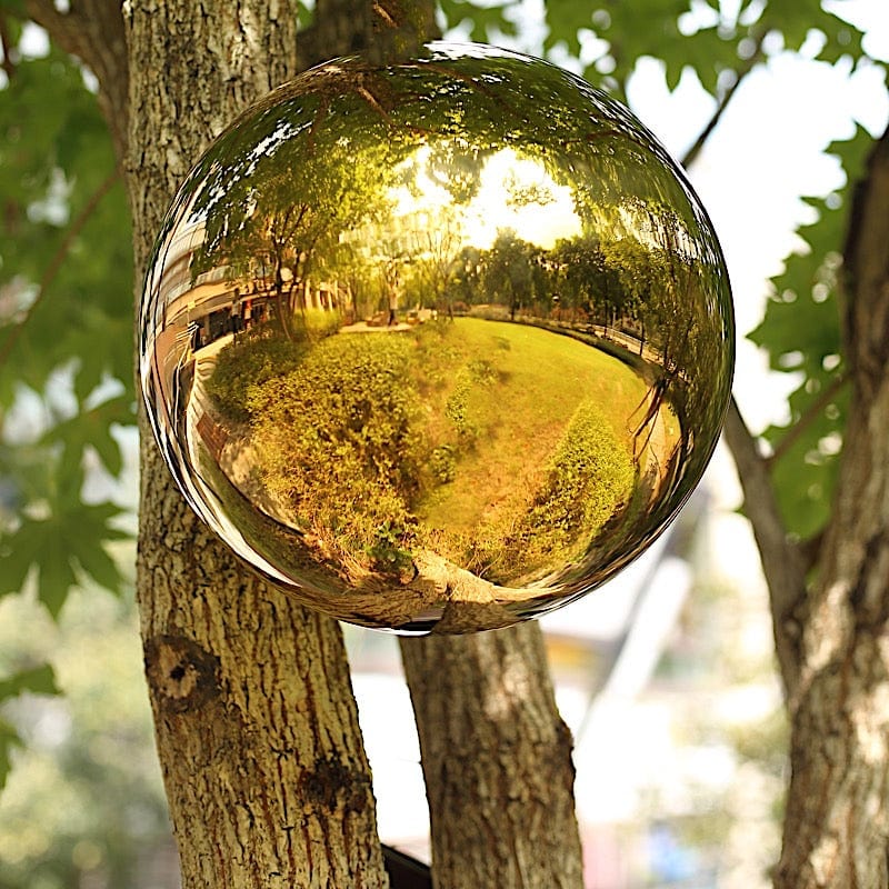 Stainless Steel Gazing Globe Reflective Mirror Ball