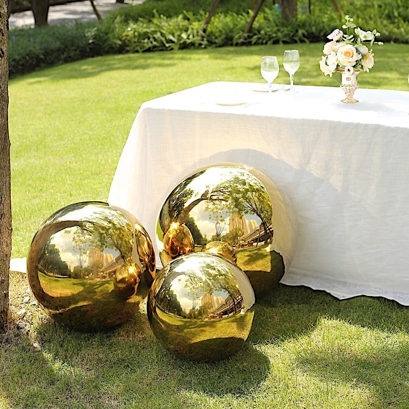 Stainless Steel Gazing Globe Reflective Mirror Ball