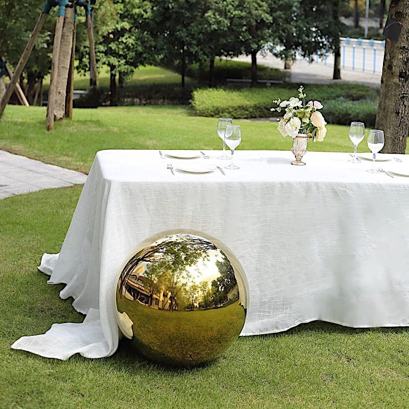 Stainless Steel Gazing Globe Reflective Mirror Ball