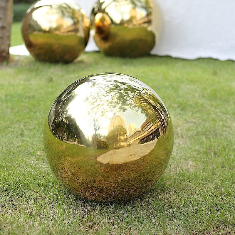 Stainless Steel Gazing Globe Reflective Mirror Ball